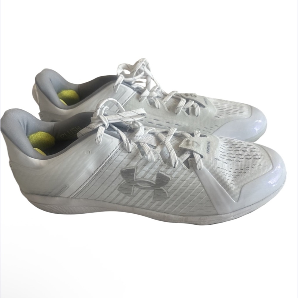 Under Armour Yard‎ Low MT TPU Baseball Cleats Mens Size 14 White 3025591-100
